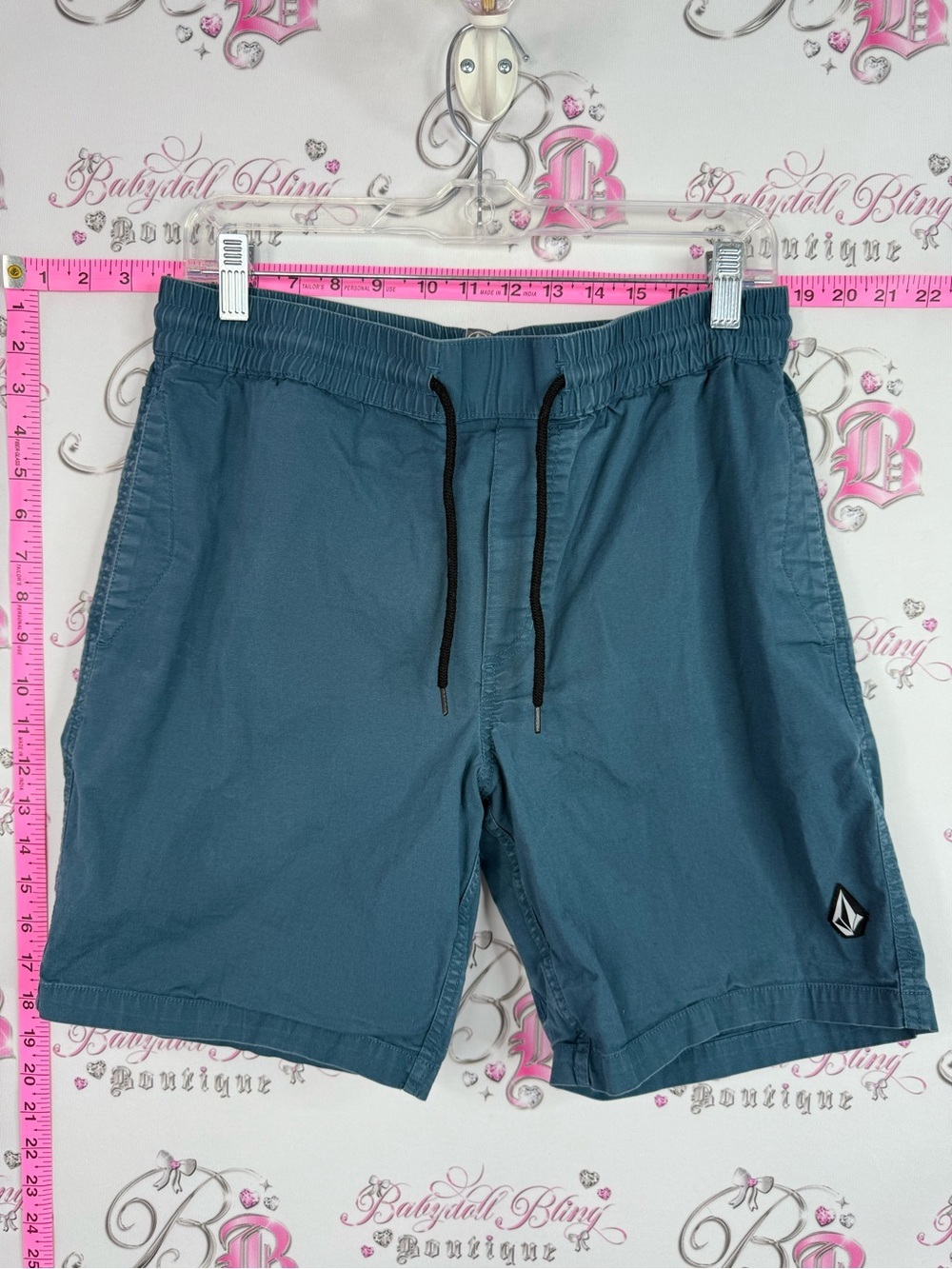 Volcom shorts Slate Blue Elastic-Waist Swim Shorts